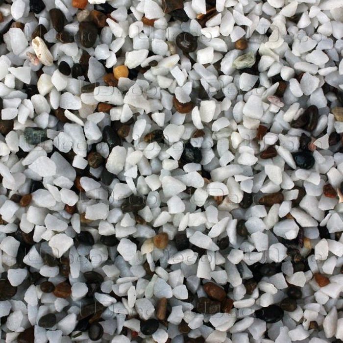 Грунт натуральный UDeco Canyon Motley "Пёстрый гравий" для аквариумов, 4-6 мм, 2 л