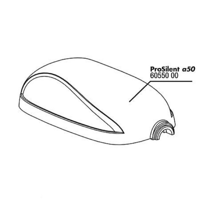 Верхняя часть корпуса компрессора ProSilent a50,JBL PS a50 upper body part