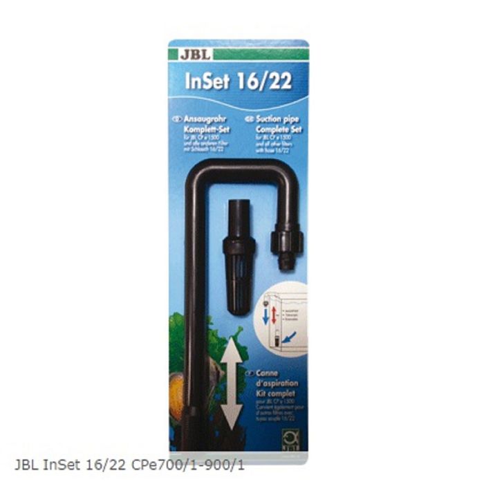 Заборная трубка 12/16 мм. для фильтров CristalProfi е700/е900,JBL InSet 12/16 (CP e700/e900)   18294