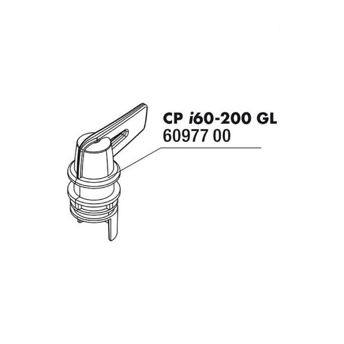 Регулятор потока для внутренних фильтров JBL CristalProfi greenline, JBL CP i_gl Flow regulator with