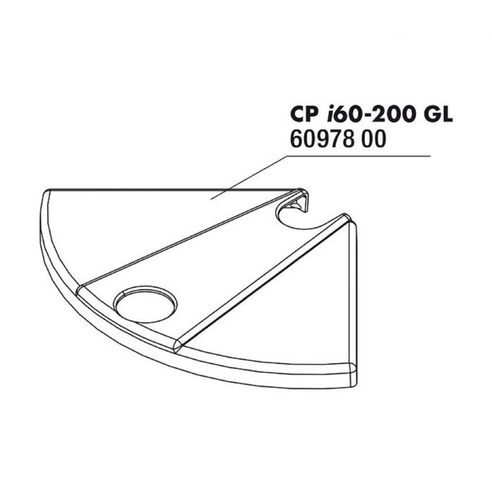 Верхняя крышка корпуса головы внутренних фильтров JBL CristalProfi i greenline, JBL CP i_gl Cover pu