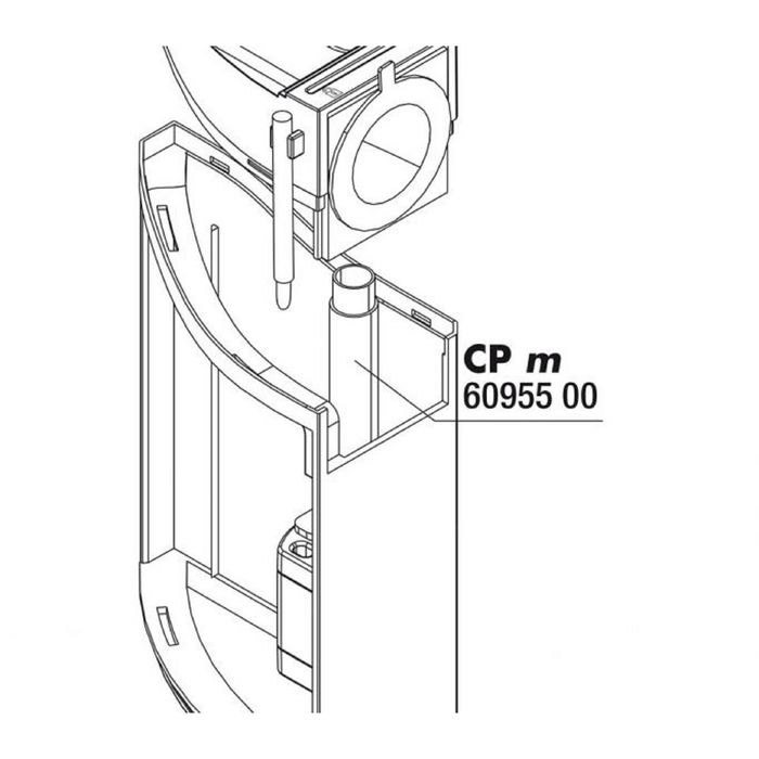 Выпускная трубка для фильтра JBL CristalProfi m greenline, JBL CristalProfi m greenline Outlet pipe