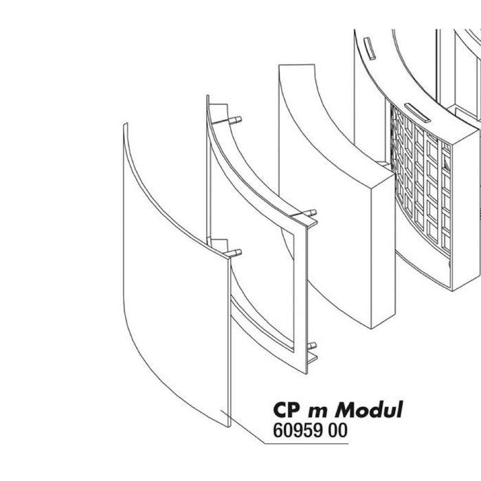 Внешняя крышка для модуля фильтра JBL CristalProfi m greenline, JBL CristalProfi m greenline Service