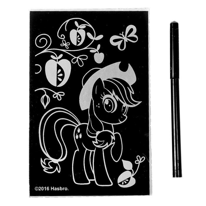 Гравюра малая с эффектом золота "Эппл Джек"