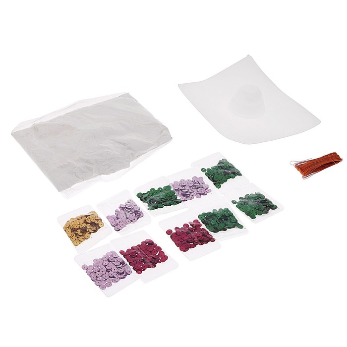 Цветы из пайеток "Маргаритки"