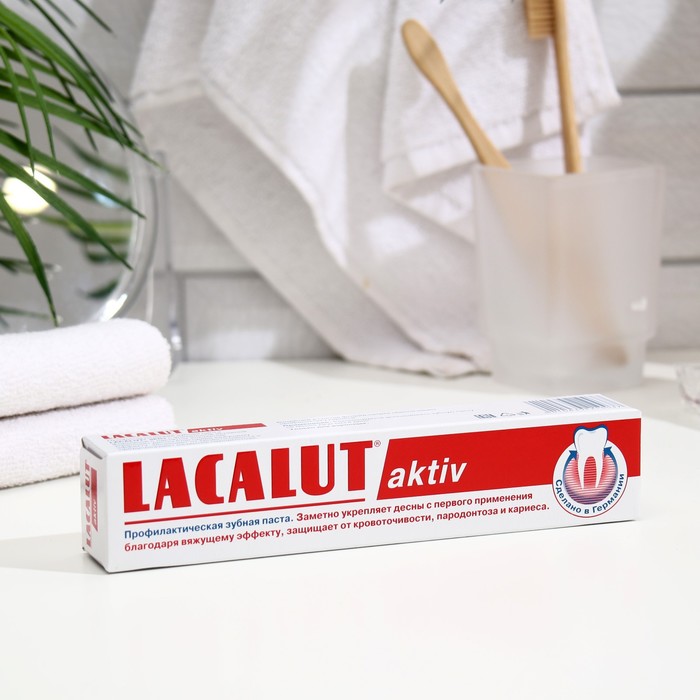 Зубная паста Lacalut Aktiv, 75 мл