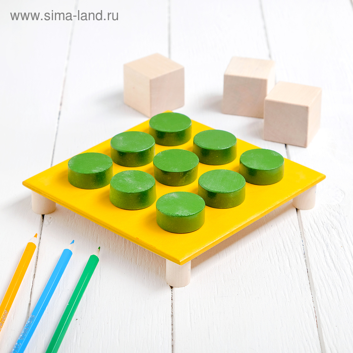 фото Мозаика «4 поля» шайба: 3 × 3 × 1 см rntoys