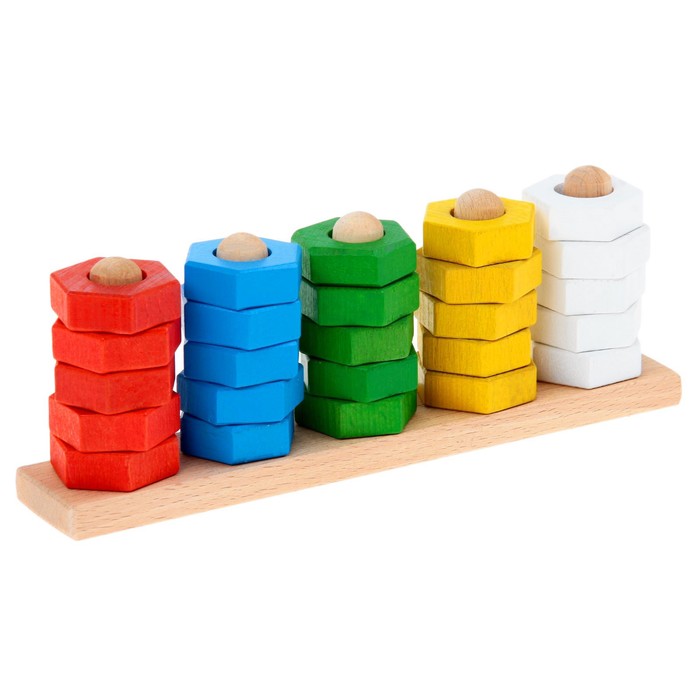 Пирамидка логическая "5 в ряд"