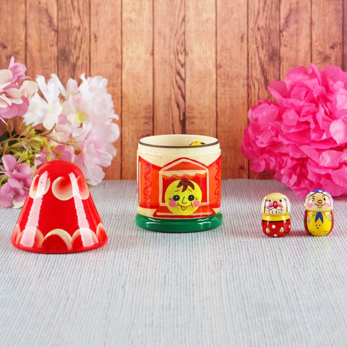 Пальчиковый театр "Колобок", в домике