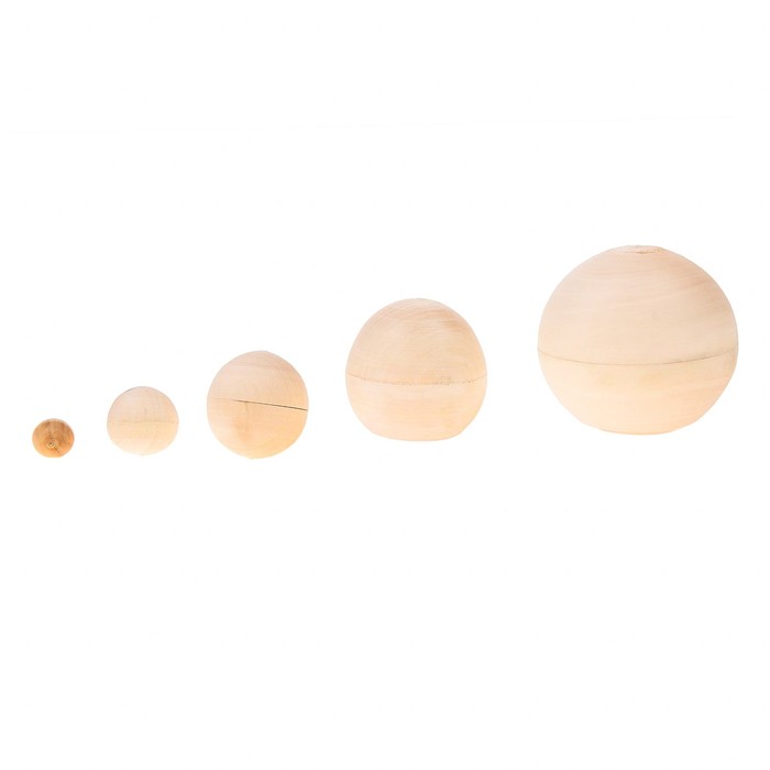 Роспись по дереву "Шар", 5 в 1