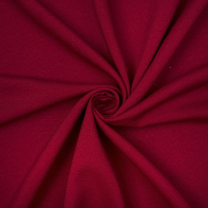 Штора портьерная "Этель" ширина 200 см, высота 250 см, цвет бордовый, матовая