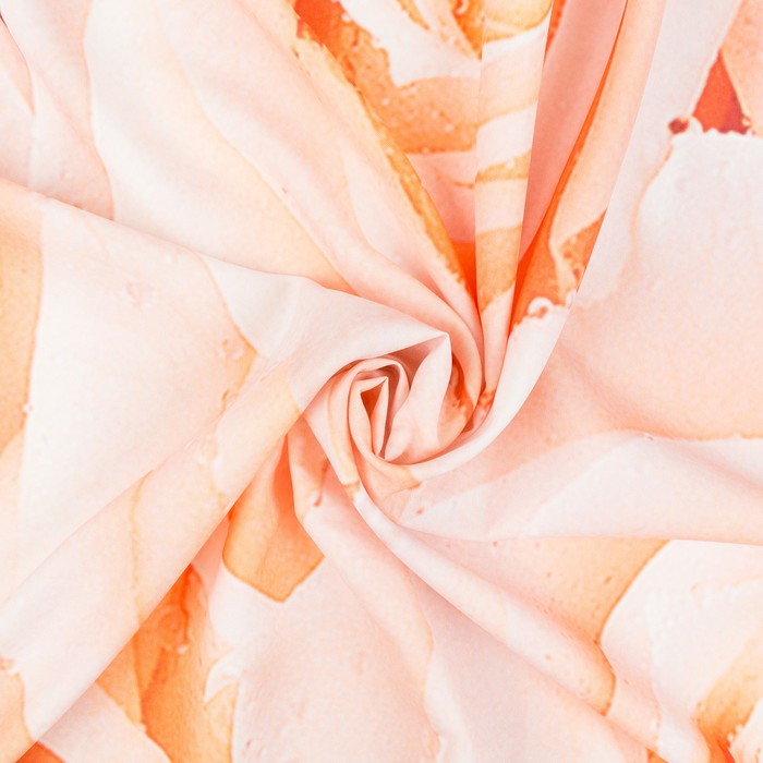 Комплект штор "Кремовые розы", 145 х 260 см, 2 шт, габардин, п/э