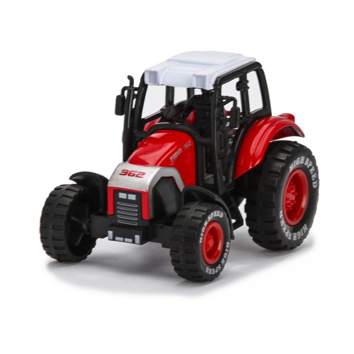 Трактор металлический «Фермер», инерционный, МИКС