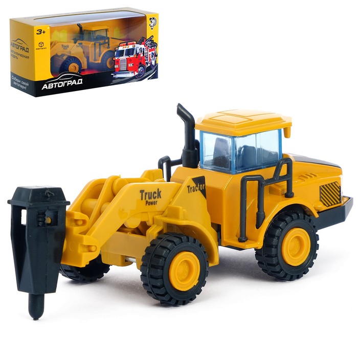 Машина металлическая "Строитель", МИКС