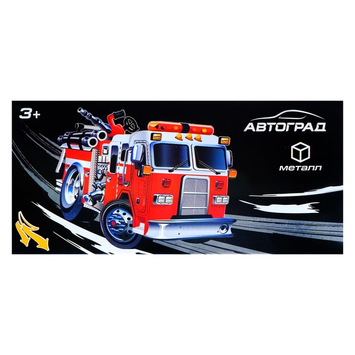 Машина металлическая "Строитель", МИКС