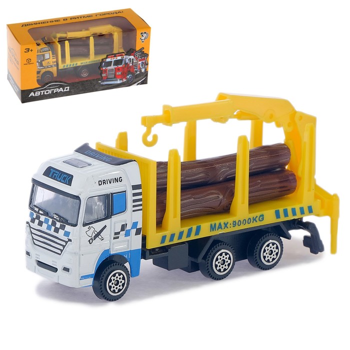 Машина металлическая "Лесовоз", МИКС