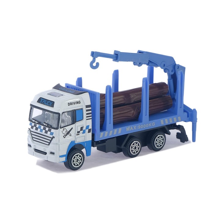 Машина металлическая "Лесовоз", МИКС