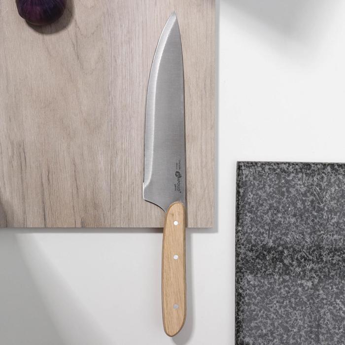 Нож поварской Genio Woodstock 19 см