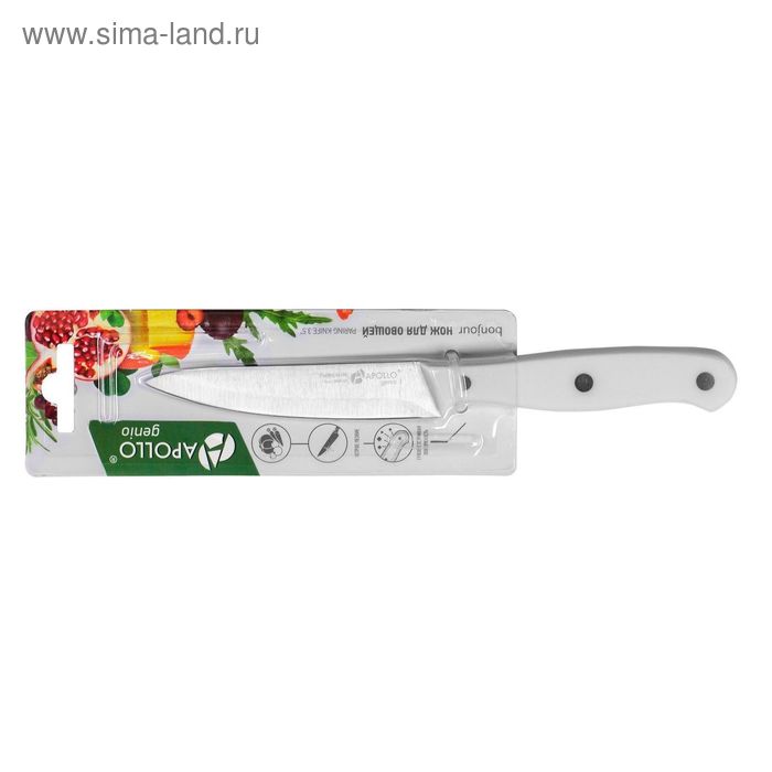 фото Нож для овощей apollo genio bonjour, 9 см