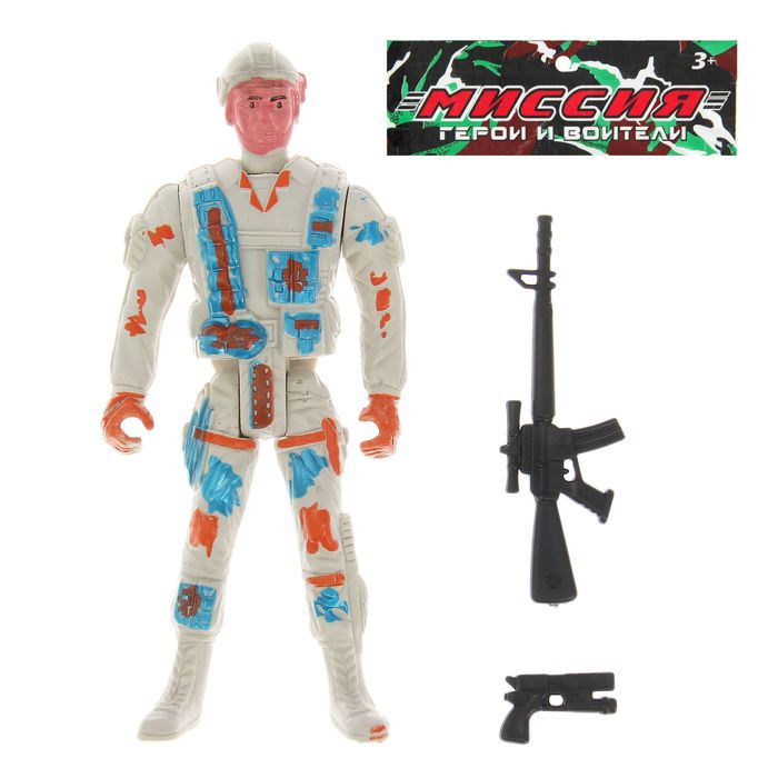 Фигурка солдатика "Спецназ", с аксессуарами, МИКС