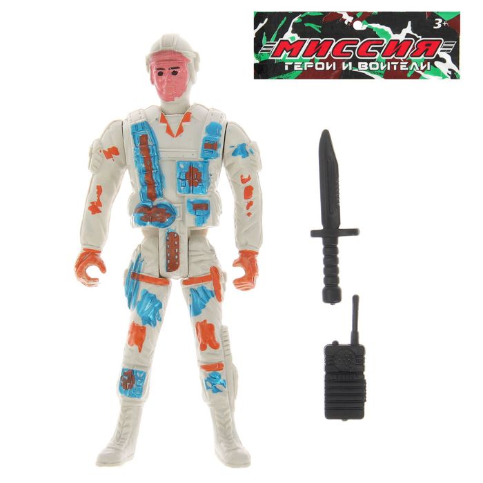 Фигурка солдатика "Спецназ", с аксессуарами, МИКС
