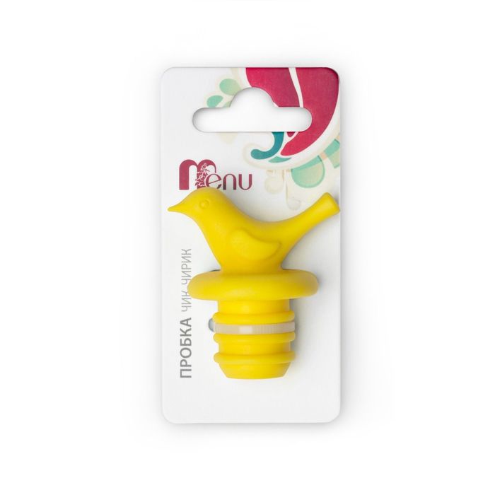 Пробка Menu "Чик-Чирик", цвет МИКС