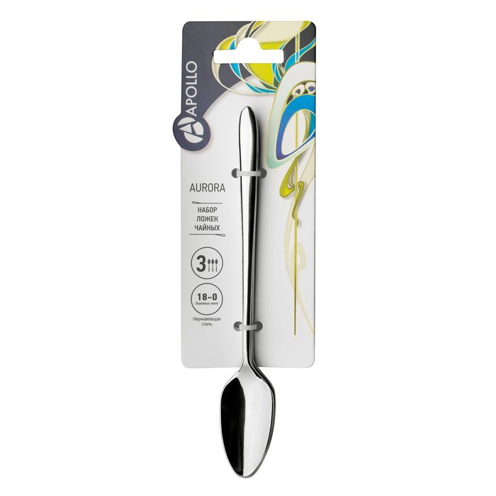 Набор ложек чайных 3 шт Aurora