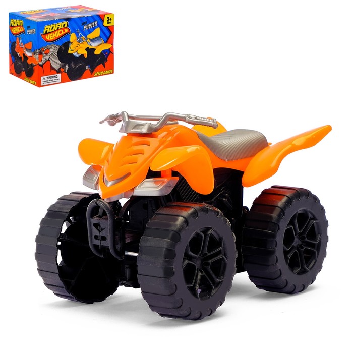 Машина "Квадрик", звуковые эффекты, работает от батареек, цвета МИКС