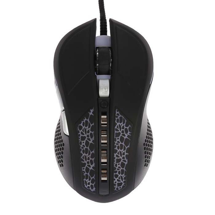 Мышь Qumo Dragon War Solaris M10, оптическая, проводная, 800/1200/1600/2200 dpi