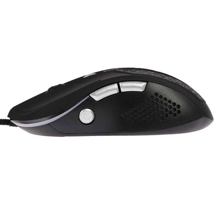 Мышь Qumo Dragon War Solaris M10, оптическая, проводная, 800/1200/1600/2200 dpi