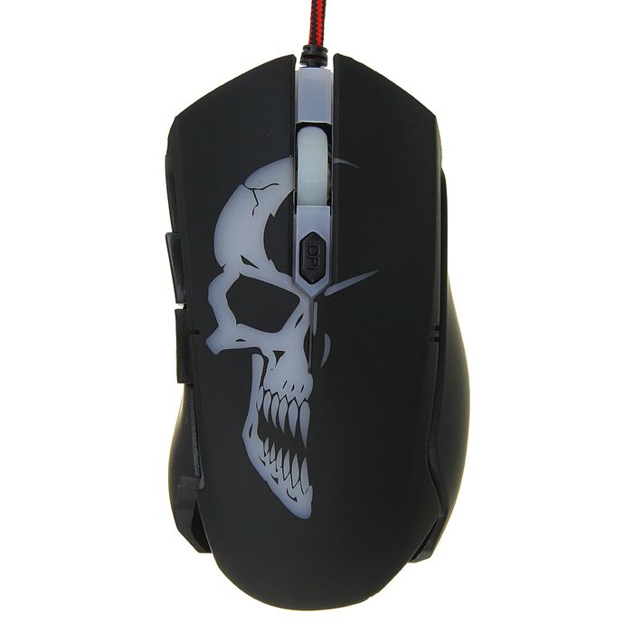 Мышь Qumo Dragon War AXE M07, оптическая, проводная, 800/1200/1600/2400 dpi