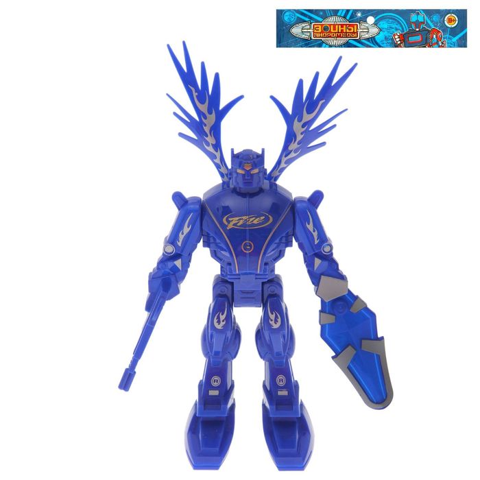 Робот «Защитник», световые эффекты, работает от батареек, цвета МИКС