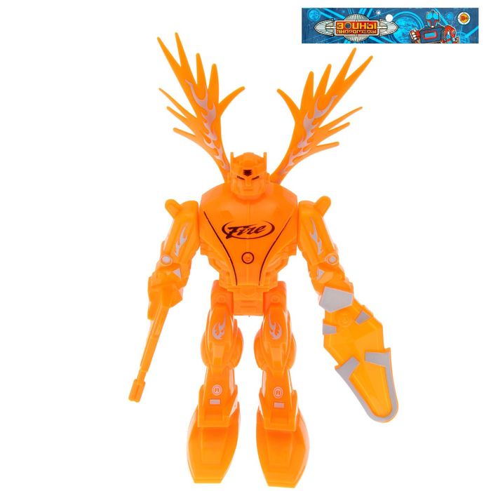 Робот «Защитник», световые эффекты, работает от батареек, цвета МИКС