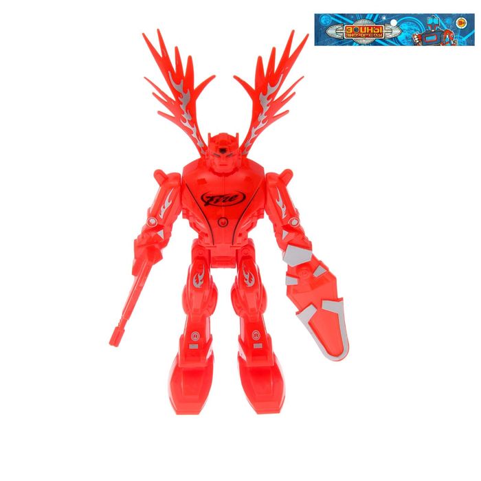 Робот «Защитник», световые эффекты, работает от батареек, цвета МИКС