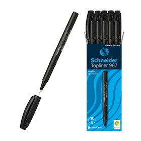 Ручка капиллярная Schneider TOPLINER 967 0.4 мм, чернила черные