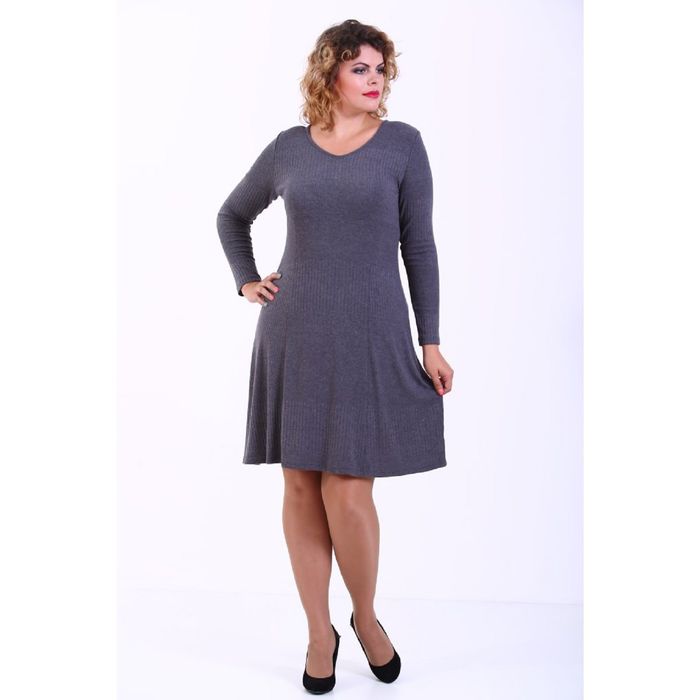 Платье женское, размер 44, цвет серый 321Д550