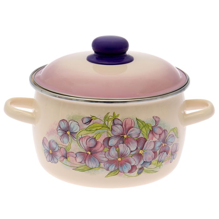 Кастрюля 3 л "Фиалка"