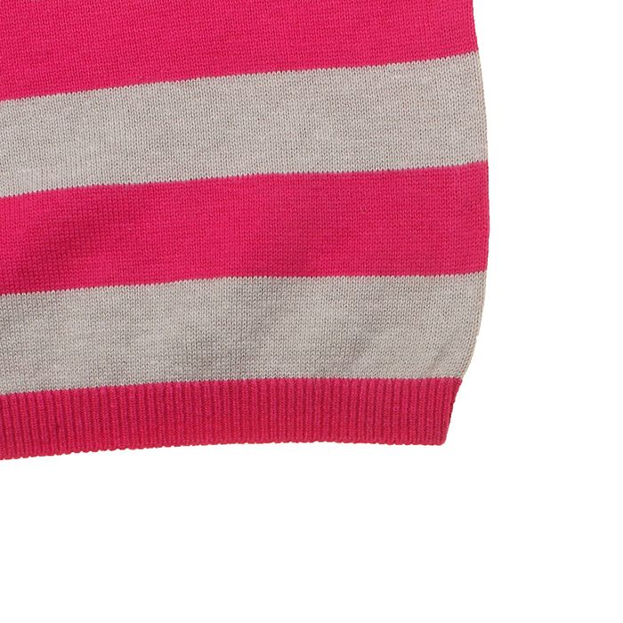 Платье для девочки, рост 98 см (56), цвет розовый/серый меланж