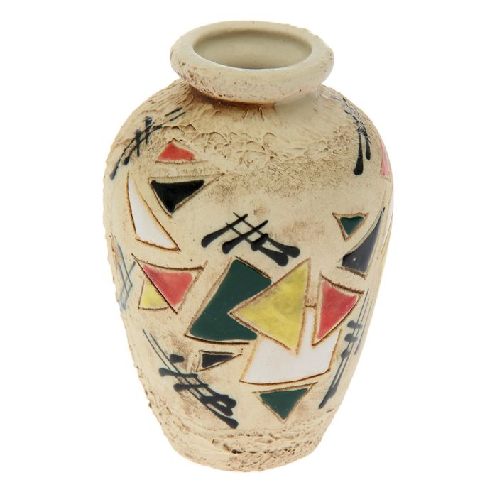 Ваза "Фея" шамот, микс