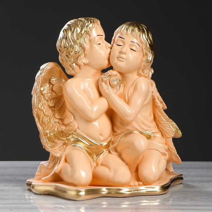 Статуэтка "Ангел пара" огромная, бежевая