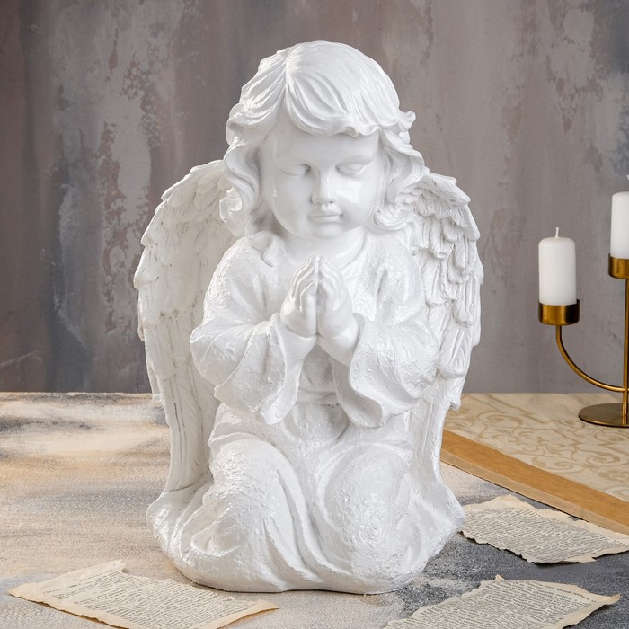 Статуэтка "Ангел" огромная, белая