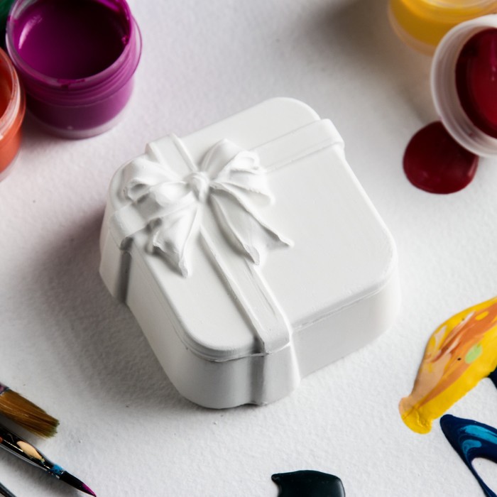 Шкатулка-раскраска "Квадрат"