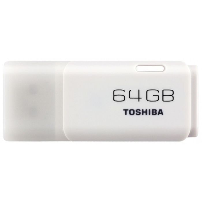 USB-флешка Toshiba 64Gb Hayabusa U202 THN-U202W0640E4 , USB2.0, белый
