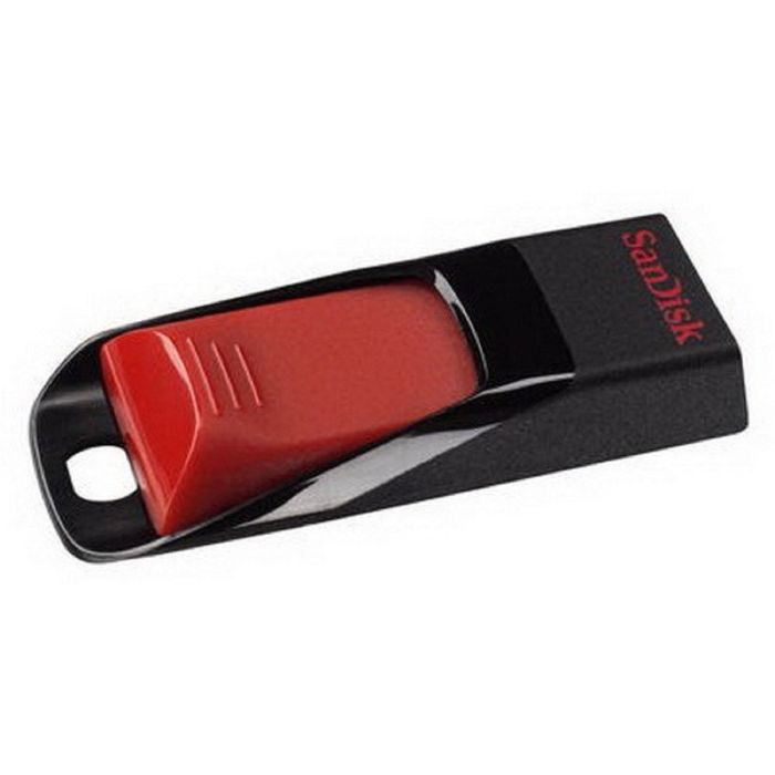 USB-флешка Sandisk 64Gb Cruzer Edge SDCZ51-064G-B35 , USB2.0, черный/красный