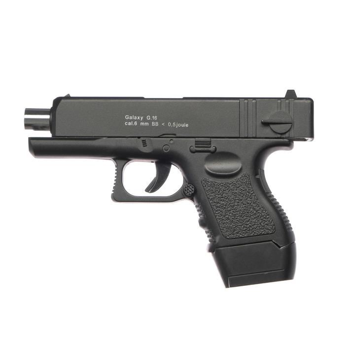 Пистолет страйкбольный "Galaxy" Glock 17 мини, кал. 6 мм