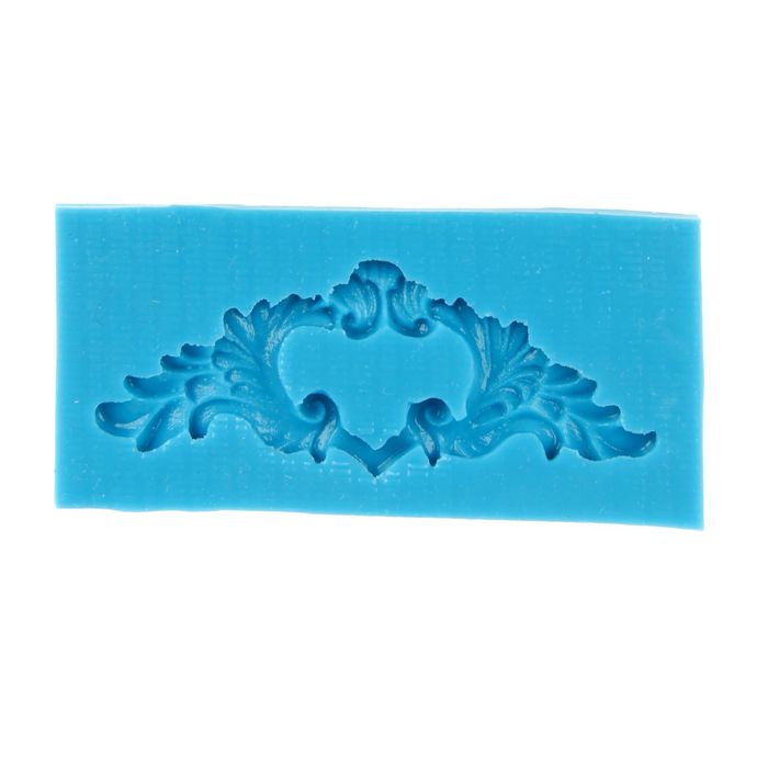 Молд для творчества "Вензель с растительным узором", МИКС