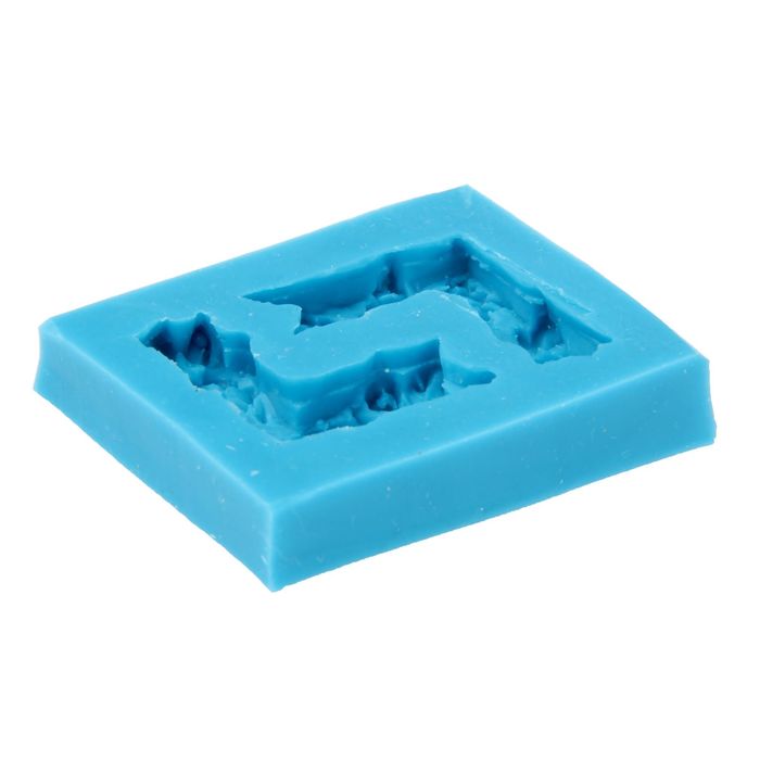 Молд для творчества "Цветочные уголки", прямоугольные, МИКС