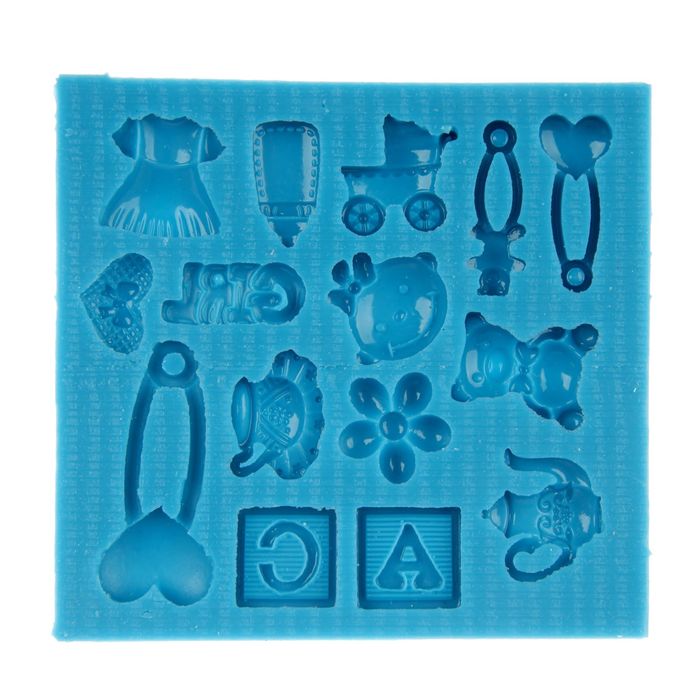 Молд для творчества "Детство девочки", МИКС