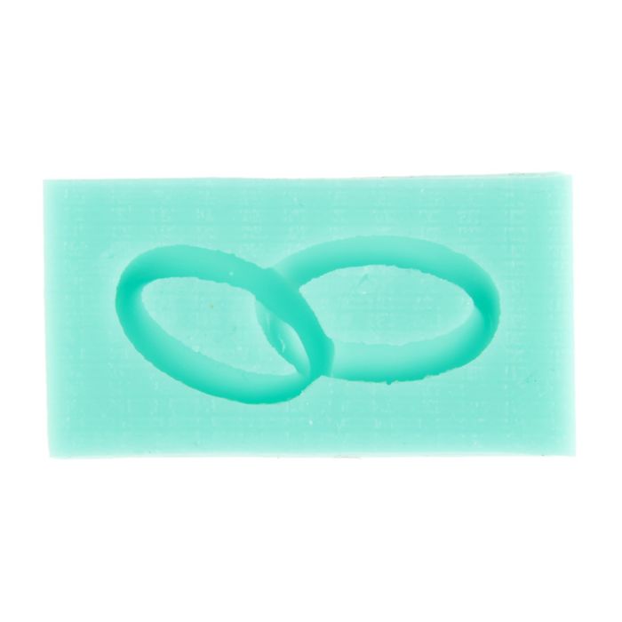 Молд для творчества "Обручальные кольца", 1.3х3 см