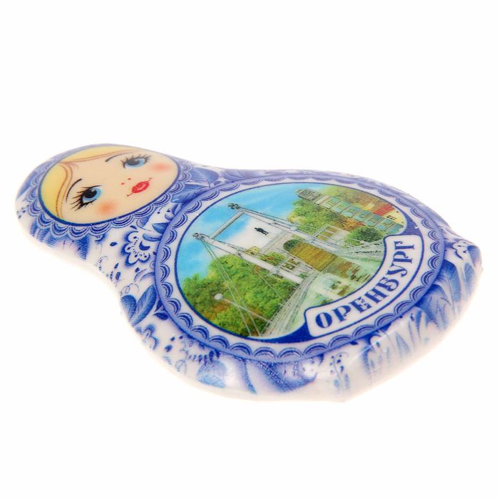 Магнит-матрёшка "Оренбург"